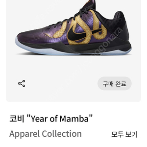 나이키 코비5 Year of Mamba