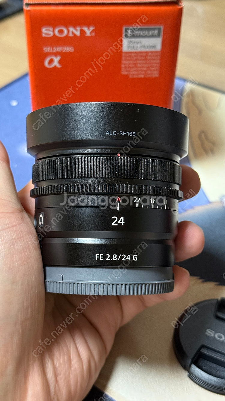 소니 24g 렌즈 S급 판매합니다 (Sony FE 24...--2