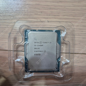 intel i5 12400f cpu 팝니다.