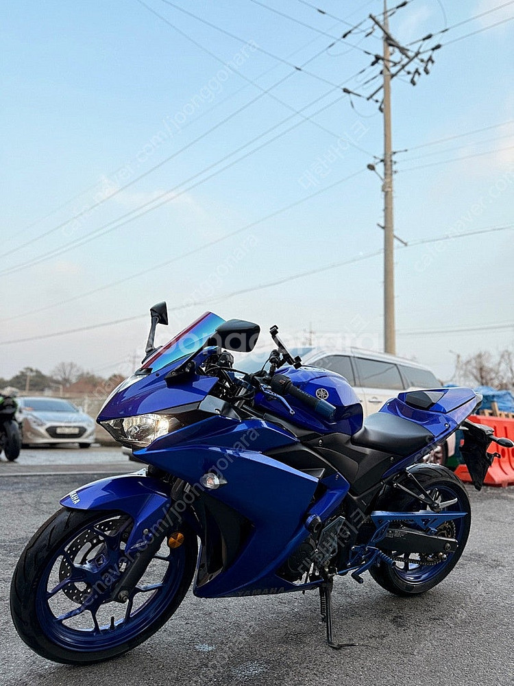 [점검완료]야마하 YZF-R3 16년식 3만KM 블루 ...--2