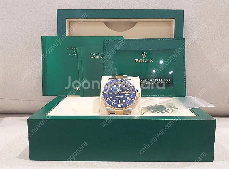로렉스 서브마리너 콤비 청콤 41MM 신형 126613--0
