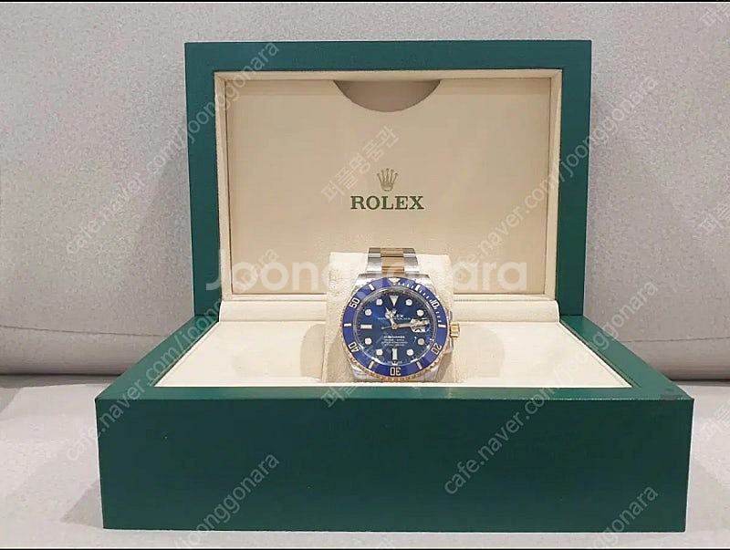 로렉스 서브마리너 콤비 청콤 41MM 신형 126613--3