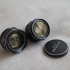 M42 슈퍼 타쿠마 렌즈 28mm, 55mm 펜탁스 takumar