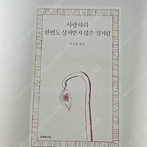 사랑하라 한번도 상처받지 않은 것처럼 -류시화엮음