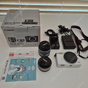 캐논 EOS M200 미러리스 더블렌즈 KIT