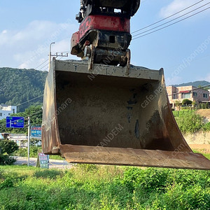 06 6w 굴삭기 굴착기 바가지 버켓 아태치먼트