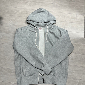 아웃스탠딩/ 후드집업 / 멜란지그레이 시착 상품 급처합니다. (AUTHENTIC COMFORT HOOD ZIP SWEAT(24SS)_3%MELANGE GRAY)