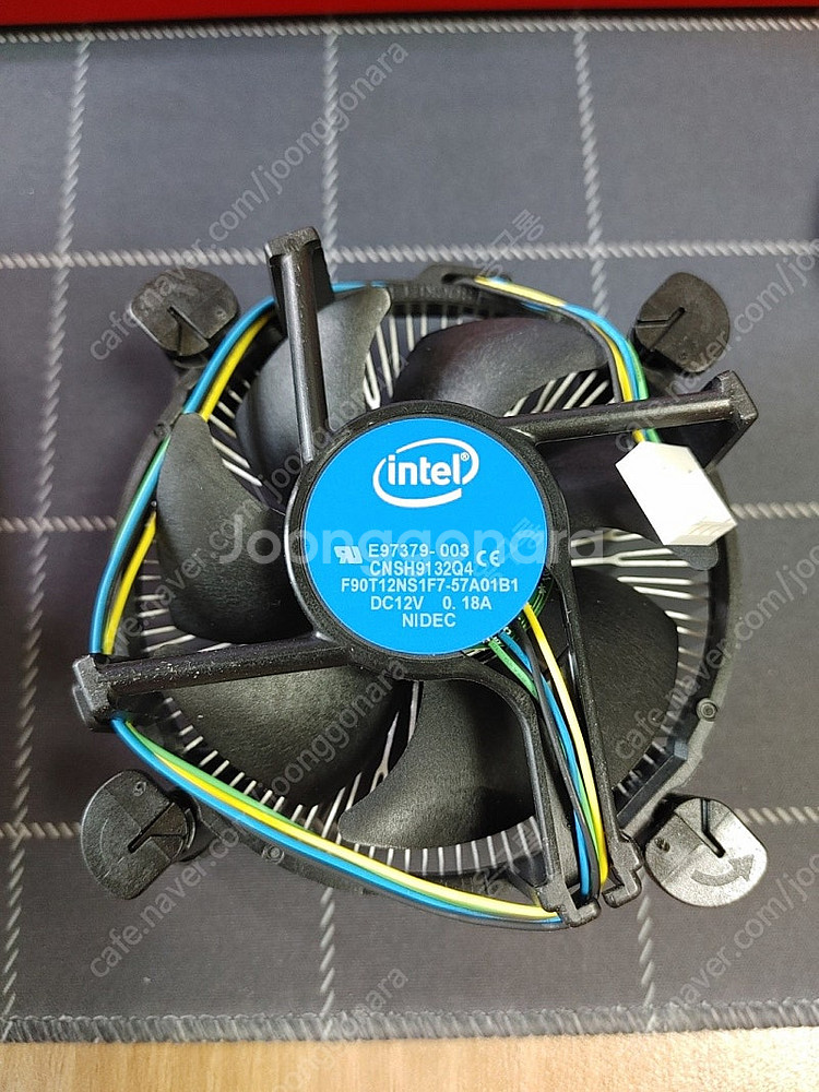인텔 쿨러 2개 판매(E97379-003) DC 12V--0