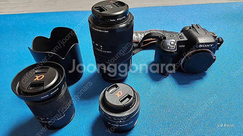 Sony/a350 카메라및 렌즈--1