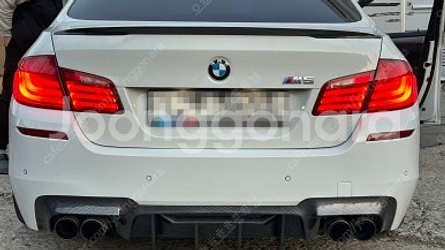 BMW F10 5시리즈 M5 바디킷 앞 뒤 사이드 기본디퓨저 컴페티션 디퓨저--4