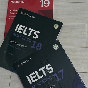 아이엘츠 캠브리지 아카데미 IELTS Cambridge Academic 17 18 19