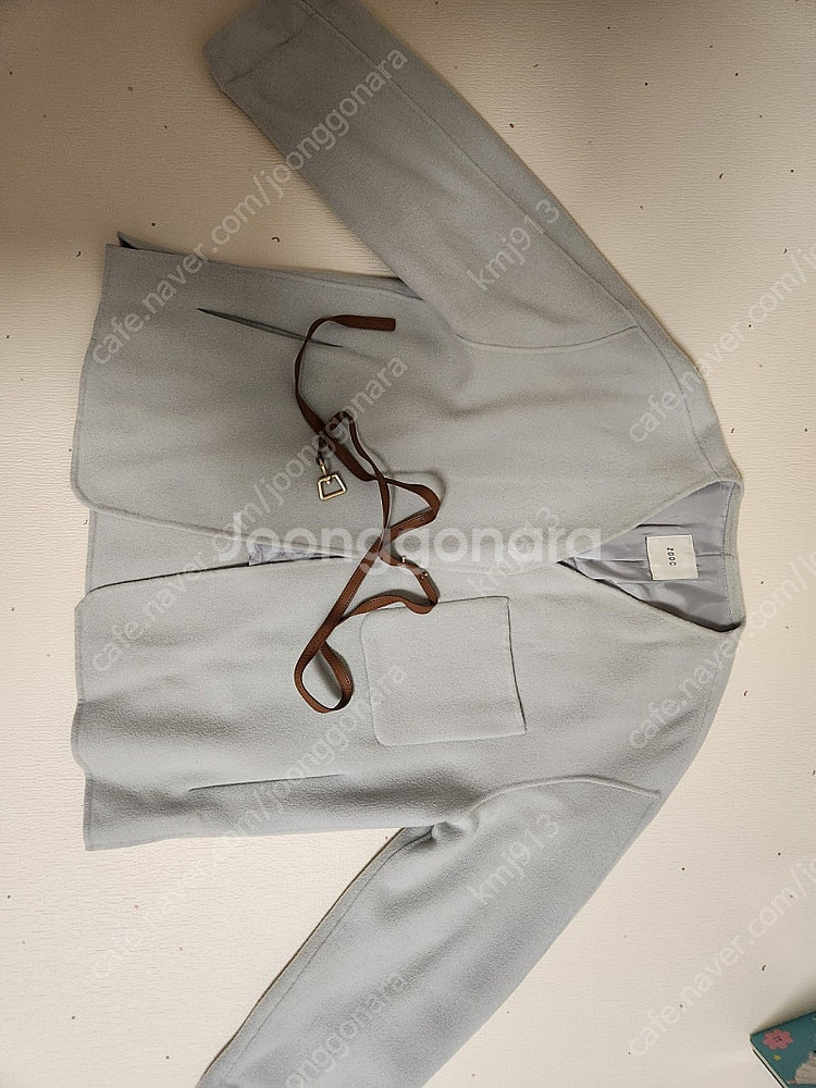 쥬크 캐시미어코트 66사이즈--0