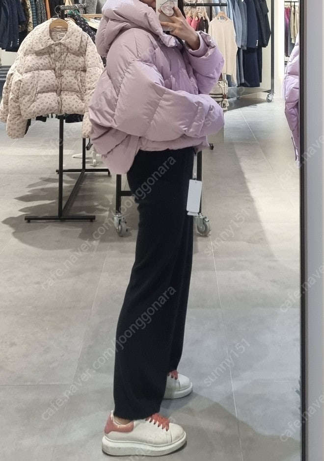 보카바카 연보라 패딩 이미지