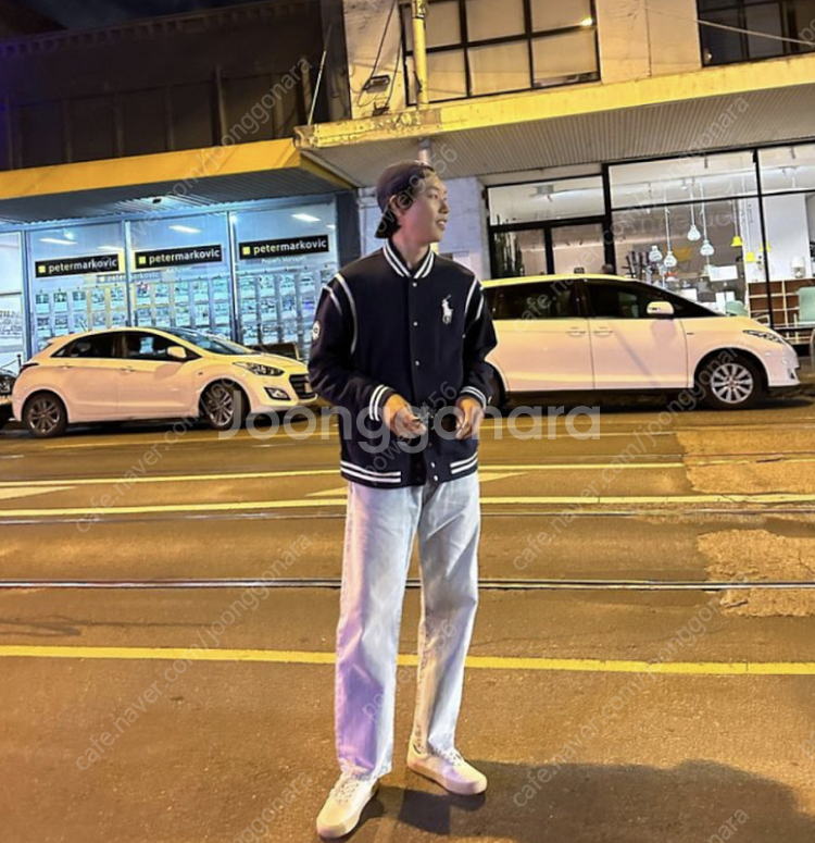 폴로 호주 오픈 베이스볼자켓 L 사이즈 바시티 판매합니...--1