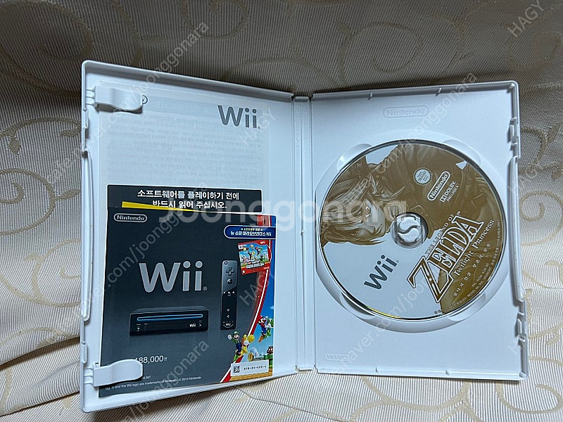 닌텐도 위 wii 타이틀 판매합니다(밀봉 젤다)--3