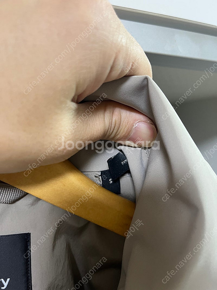 (S)띠어리 파운데이션 디비전 코트 베이지--2