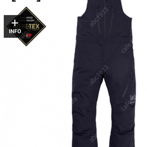 Burton Mens [ak] Cyclic GORE-TEX 2L Bib Pants - True Black (버튼 싸이클릭 고어텍스 빕 스노우보드복 팬츠)