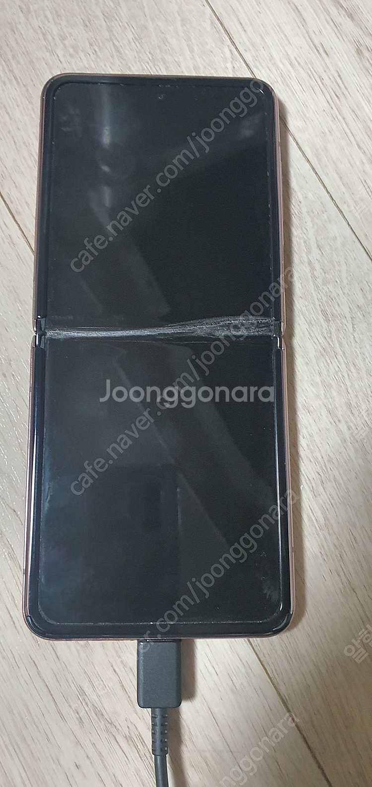 갤럭시 플립1 부품용 택포--1