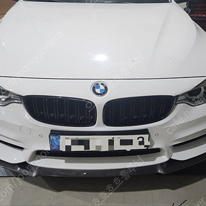 BMW F32 F80 F82 4시리즈 M3 M4 전용 키드니 유광블랙 2줄 그릴