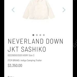 [2] 비즈빔 다운 Visvim ict neverland down