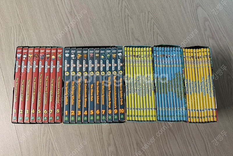 옥토넛 영어 DVD 1-5집--0