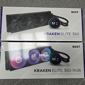 NZXT KRAKEN ELITE V2 RGB 블랙 미개봉 판매