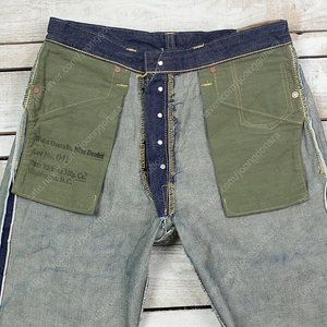 버즈릭슨 대전판 데님 WWII BLUE DENIM WAIST OVERA