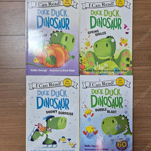 아이캔리드 Duck, Duck, Dinosaur 세트 1점대 리더스 I Can read