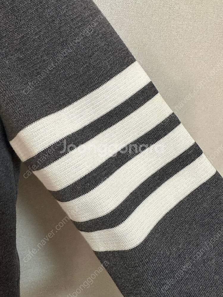 정품 톰브라운 밀라노스티치 가디건 그레이 사이즈 2--2