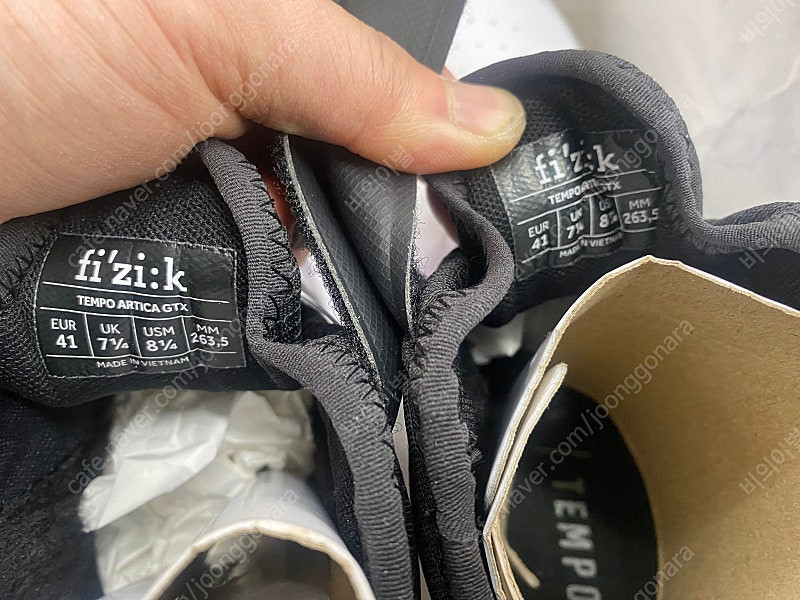 피직 로드 동계화 판매 (템포 아티카 GTX R5 화이트,41&38)--3