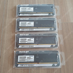 패트리어트 PATRIOT DDR5-5600 CL46 SIGNATURE (32GB) 4개 (하이닉스 A다이)