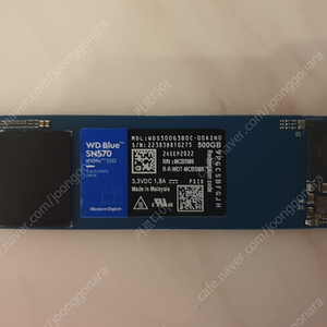 SSD WD BLUE SN570 500GB M.2 NVMe 택포