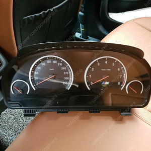 bmw f10 f12 M5 M6 순정 계기판