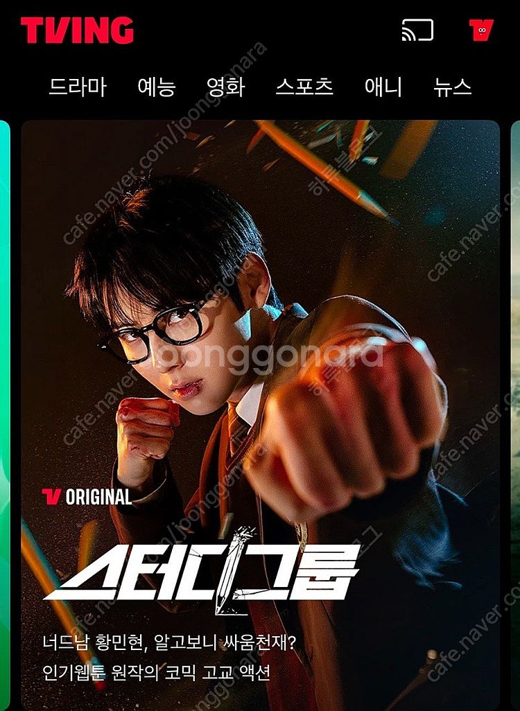 티빙 프리미엄 1년 함께보실 파티원 모집--0
