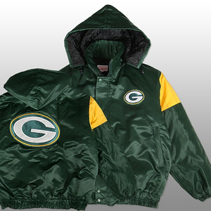 NFL Green bay Packers 후디세틴 클래식점퍼 L(105-110) Made in Korea (무료배송)/희귀소장품