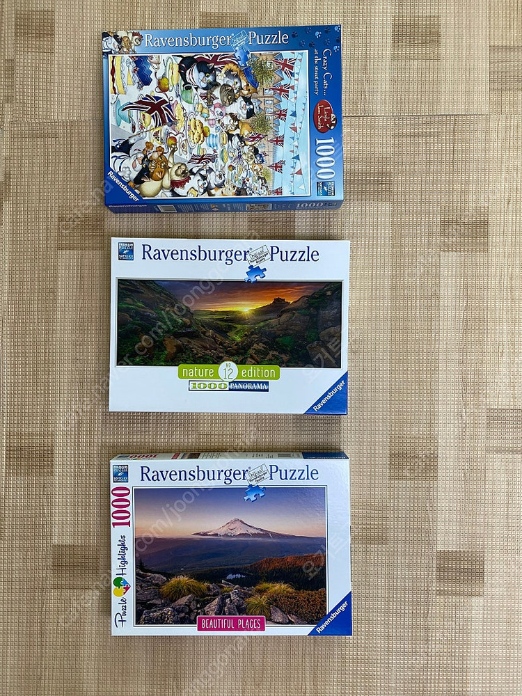 직소퍼즐-라벤스부르거(독일),1000피스,35종 이미지