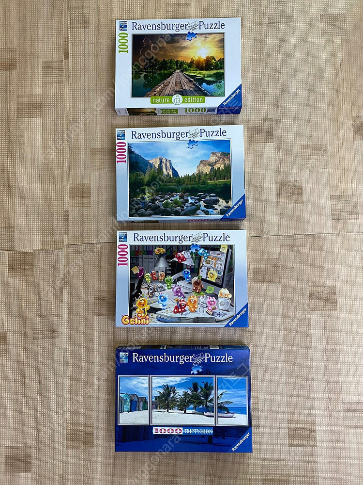 직소퍼즐-라벤스부르거(독일),1000피스,35종 이미지