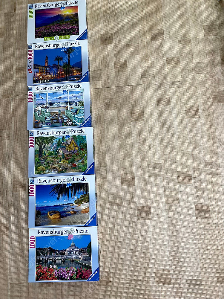 직소퍼즐-라벤스부르거(독일),1000피스,35종 이미지