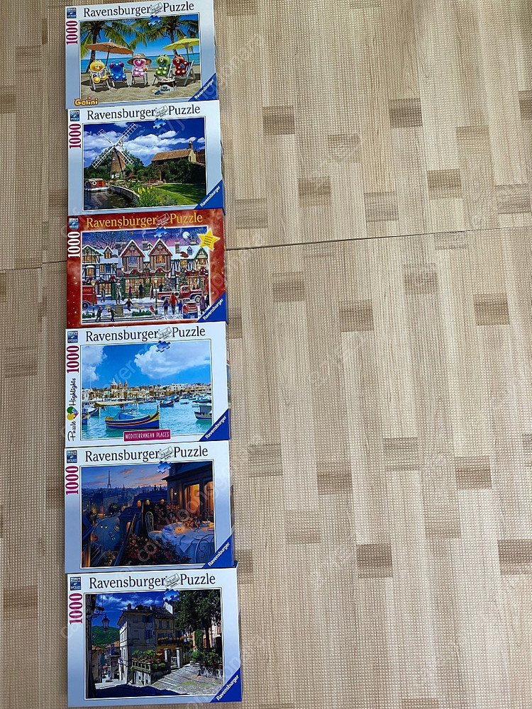 직소퍼즐-라벤스부르거(독일),1000피스,35종 이미지