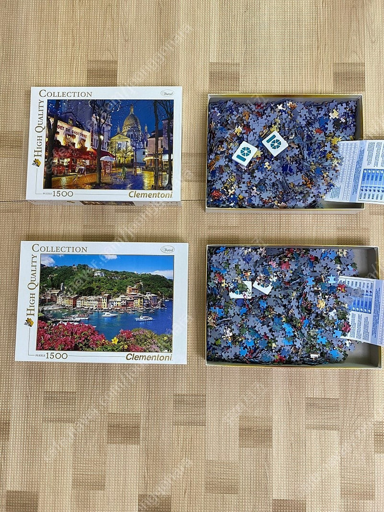 직소퍼즐-라벤스부르거(독일),클레멘토니(이태리),1500피스-11종 이미지