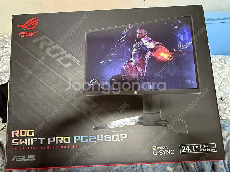 pg248qp 540hz 모니터 팝니다. 신품급--3