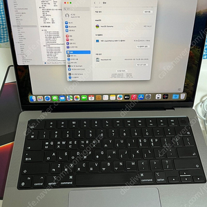 맥북프로 M1pro 14인치 16램512GB 배터리88%