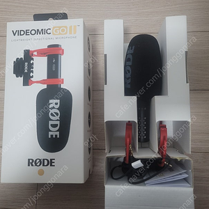 [포장만 뜯은 새것] RODE VIDEOMIC GO2 로데 비디오마이크 고2