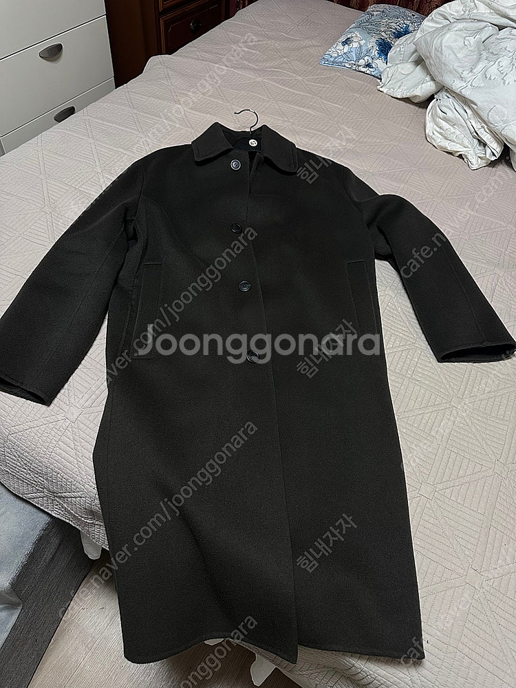 타임옴므 캐시미어 블렌드 발마칸 코트 100--1