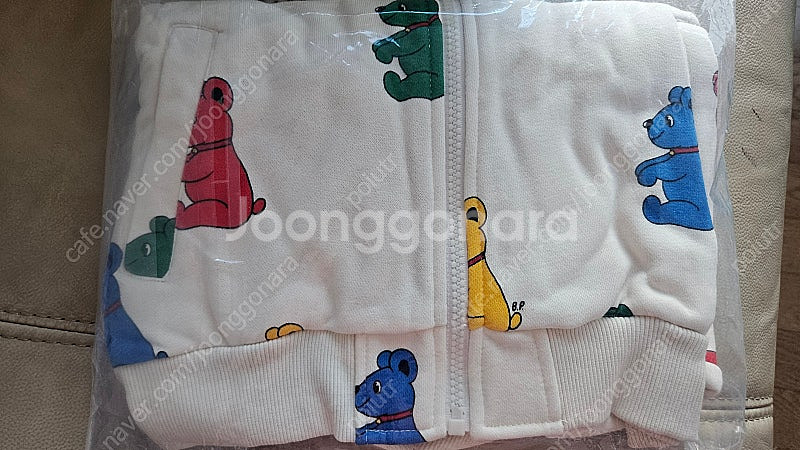 베베드피노 120 버디베어 집업 새상품--1