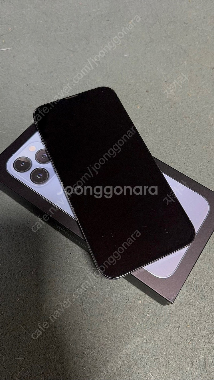 아이폰13 프로맥스 256gb 시에라블루 / 박스o 정...--1