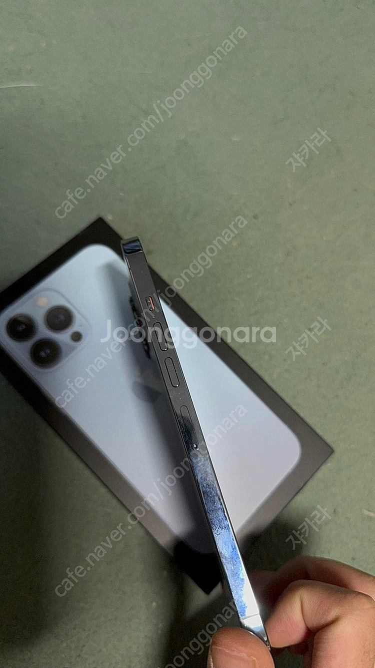 아이폰13 프로맥스 256gb 시에라블루 / 박스o 정...--4