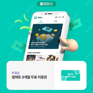 블라이스 셀렉트 3개월 이용권 (1000)