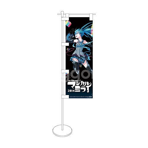 하츠네미쿠 매지컬미라이 2014 미니깃발 새제품 팝니다...--0