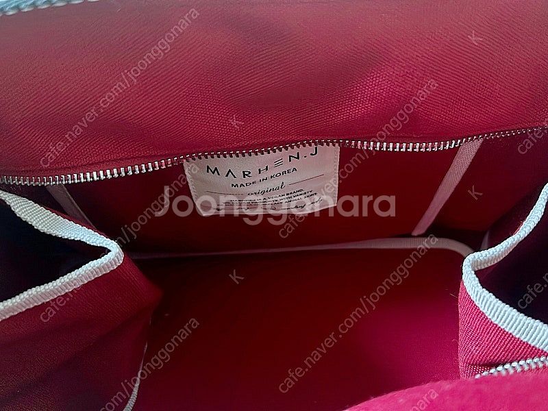 마르헨제이 리코백 컴포트 제스터레드 새상품--4
